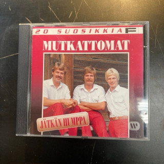 Mutkattomat - 20 suosikkia CD (M-/VG+) -iskelmä-